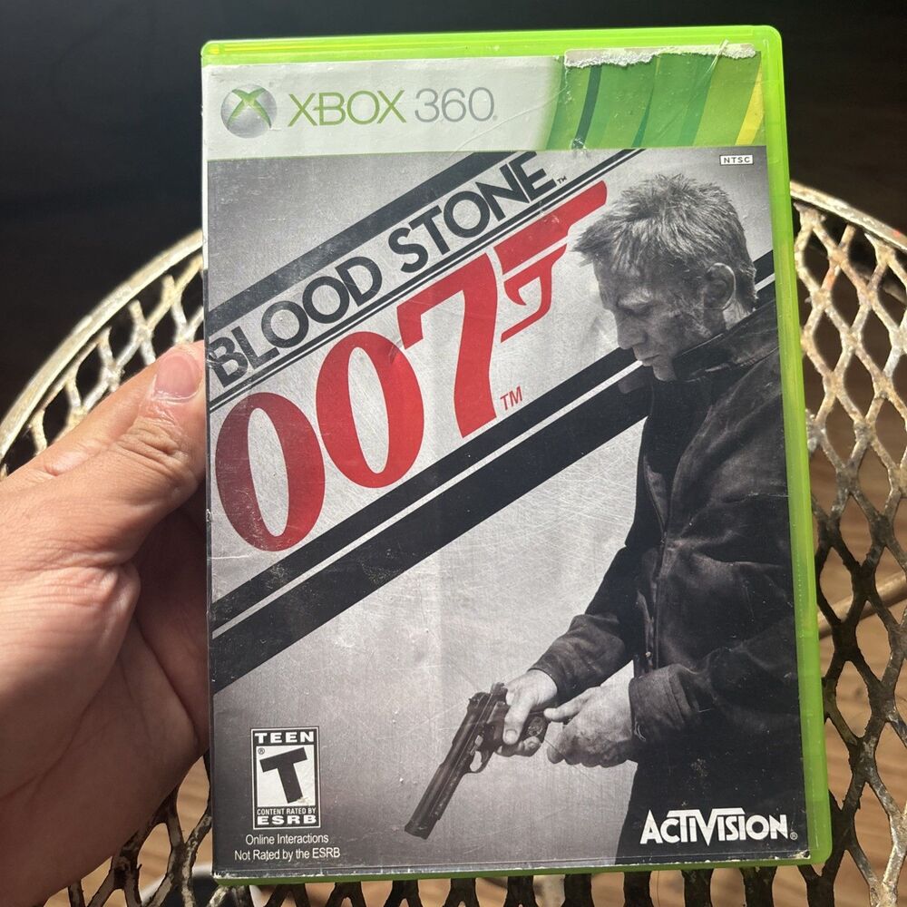 007: Blood Stone (Microsoft Xbox 360, 2010) No Manual Tested Fast Shipping!